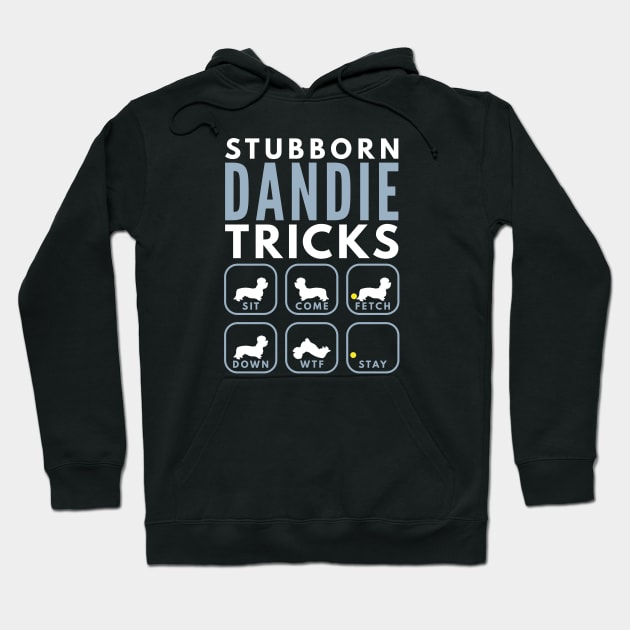 Stubborn Dandie Dinmont Terrier Tricks - Dog Training Hoodie by DoggyStyles